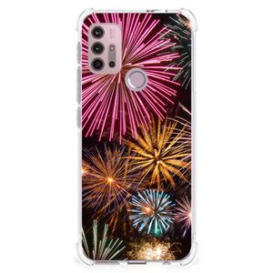 Motorola Moto G30 | G20 | G10 Anti Shock Bumper Case Vuurwerk