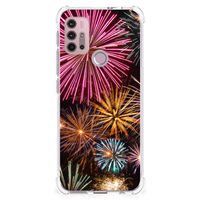 Motorola Moto G30 | G20 | G10 Anti Shock Bumper Case Vuurwerk - thumbnail