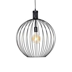 QAZQA Design hanglamp zwart 50 cm - Wire Dos