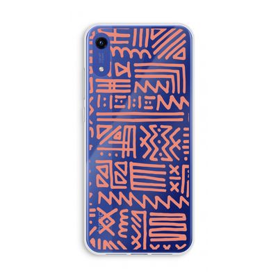 Marrakech Pink: Honor Play 8A Transparant Hoesje