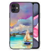 Kleurrijke Telefoonhoesje iPhone 11 Boat
