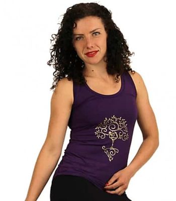 Yoga Top Paars L