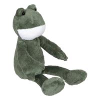 Atmosphera kikker knuffel - Pluche - 35 cm - Dierenknuffels - groen