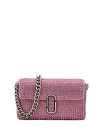 Marc Jacobs sac porté épaule The Rhinestone J Marc - Rose - thumbnail