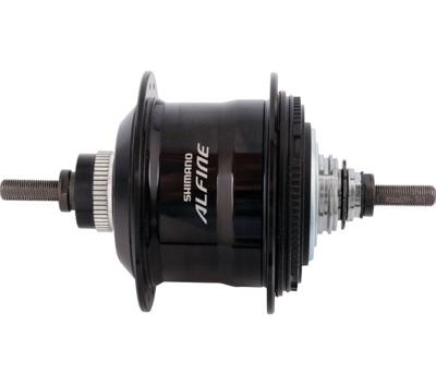 Shimano Versnellingsnaaf 11 speed alfine sg-s7001 voor schijfrem - 36 gaats - zwart