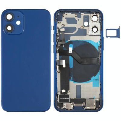 Batterij Achterkant Assemblage (met Side-toetsen & Luidspreker & Motor & Camera Lens & Kaart Lade & Power Button + Volumeknop + Oplaadpoort & Draadloz
