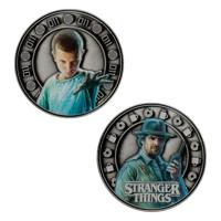 Stranger Things Collectable Coin Eleven & Hopper 4 cm Stranger Things Collectable Coin Eleven & Hopper 4 cm