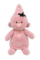 Bumba pluche fluffy - Bumba roze: 35 cm - thumbnail