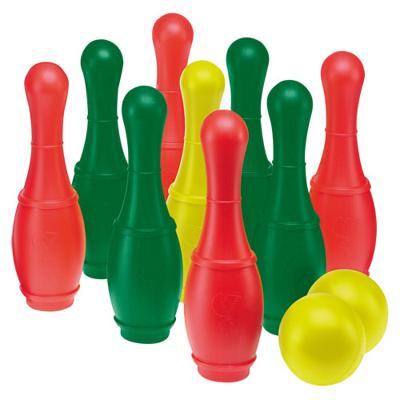 Rolly Toys kegelset junior 26 cm 11-delig rood/geel/groen