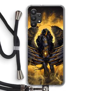 Pegasus: Samsung Galaxy A32 5G Transparant Hoesje met koord