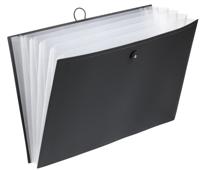 Viquel voorordner, met 6 vakken, ft A3, zwart