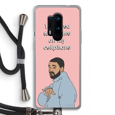 Hotline bling: OnePlus 8 Pro Transparant Hoesje met koord