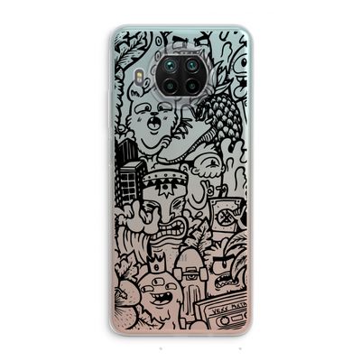 Vexx Black Mixtape: Xiaomi Mi 10T Lite 5G Transparant Hoesje