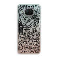 Vexx Black Mixtape: Xiaomi Mi 10T Lite 5G Transparant Hoesje Vexx Black Mixtape: Xiaomi Mi 10T Lite 5G Transparant Hoesje