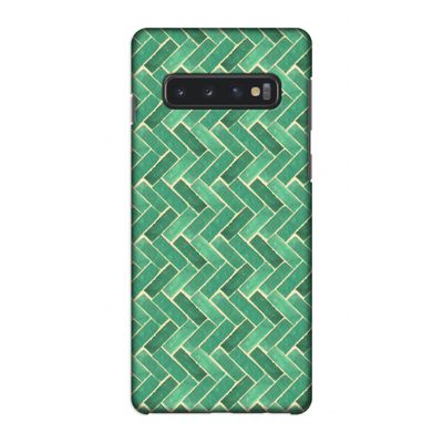 Moroccan tiles 2: Samsung Galaxy S10 4G Volledig Geprint Hoesje