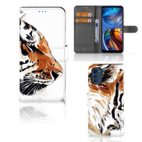 Hoesje Motorola Moto E32 | Moto E32s Watercolor Tiger