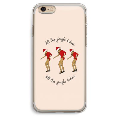 Jingle Ladies: iPhone 6 Plus / 6S Plus Transparant Hoesje