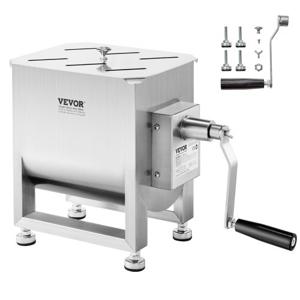 VEVOR Vleesmixer Handmatig 15L Mengmachine voor vleesverwerking Gehakt