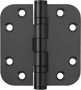 Kogelscharnier BASICS LBSA7676 afgerond - mat zwart