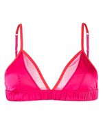 Karl Lagerfeld soutien-gorge bicolore à fini satiné - Rose