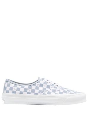 Vans baskets à carreaux - Bleu