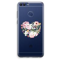 GRL PWR Flower: Huawei P Smart (2018) Transparant Hoesje