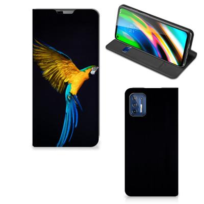 Motorola Moto G9 Plus | Hoesje maken | Papegaai