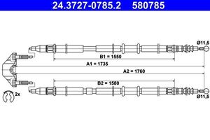Handremkabel 24372707852