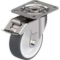 Blickle LX-POTH 100XR-FI Zwenkwiel met rem Wieldiameter: 100 mm Draagvermogen (max.): 250 kg 1 stuk(s)