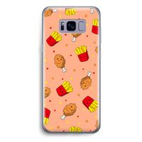 Chicken 'n Fries: Samsung Galaxy S8 Plus Transparant Hoesje