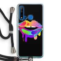 Lip Palette: Huawei P20 Lite (2019) Transparant Hoesje met koord
