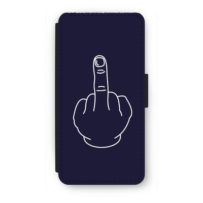 F**k U: iPhone 7 Flip Hoesje