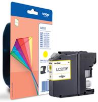 Brother inktcartridge, 600 pagina&apos;s, OEM LC-223Y, geel