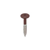 Torx schroef RVS 32 mm 100st Mahonie - Keralit (2890)