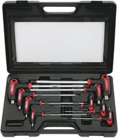 KS TOOLS Ks-tools binnenzeskant hoeksleutel set "ergotorque plus"