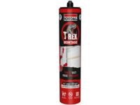 Soudal T-Rex Montage Direct Vast | 300 ml | Wit - 124734 Soudal T-Rex Montage Direct Vast | 300 ml | Wit - 124734