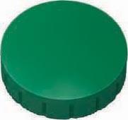 MAUL magneet Solid, 24 mm, trekkracht 600 gr, doos van 10 stuks, groen