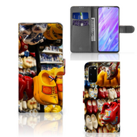 Samsung Galaxy S20 Flip Cover Klompen - thumbnail