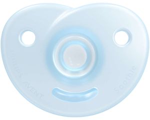 Philips AVENT SCF099/21 fopspeen Ultra-zachte fopspeen Orthodontisch Silicone Blauw