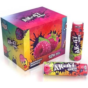 AK-47 Shots 12x 80ml Raspberry Rampage