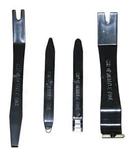 Kunststof demontage-gereedschapset 4-delig SYTOOLS