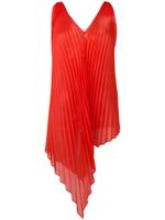 Poiret top asymétrique - Rouge