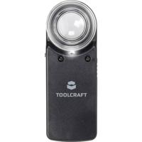 TOOLCRAFT 1303080 Vergrootglas Met LED-verlichting Vergrotingsfactor: 15 x Lensgrootte: (Ø) 20 mm - thumbnail