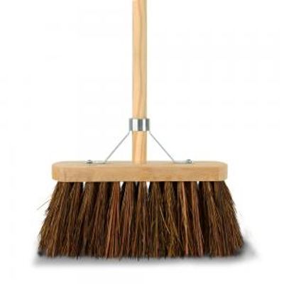 Bezem 30cm met steel