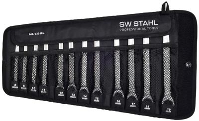 SW STAHL Ring ratchet wrench set 8-19mm 12-tlg.
