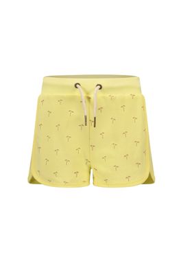 Like Flo Meisjes sweat short - Zacht geel