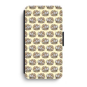 Slapende poes: iPhone XR Flip Hoesje