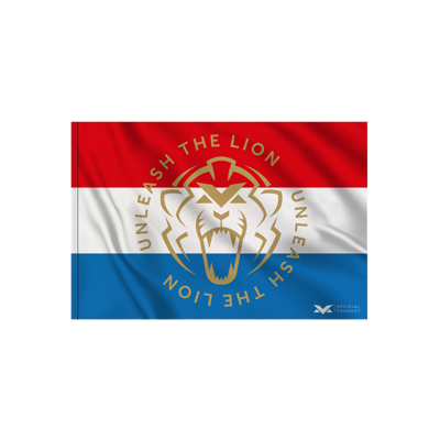 Vlag - 100 x 150 - Unleash The Lion - 100 x 150 - Max Verstappen
