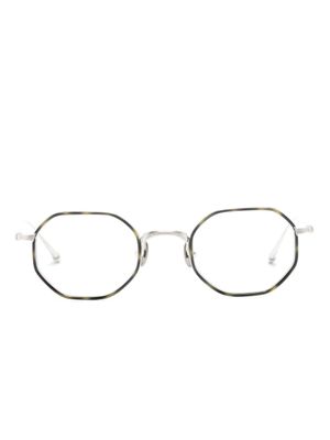 Matsuda lunettes de vue à monture ronde - Argent