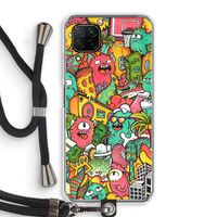 Vexx City: Huawei P40 Lite Transparant Hoesje met koord